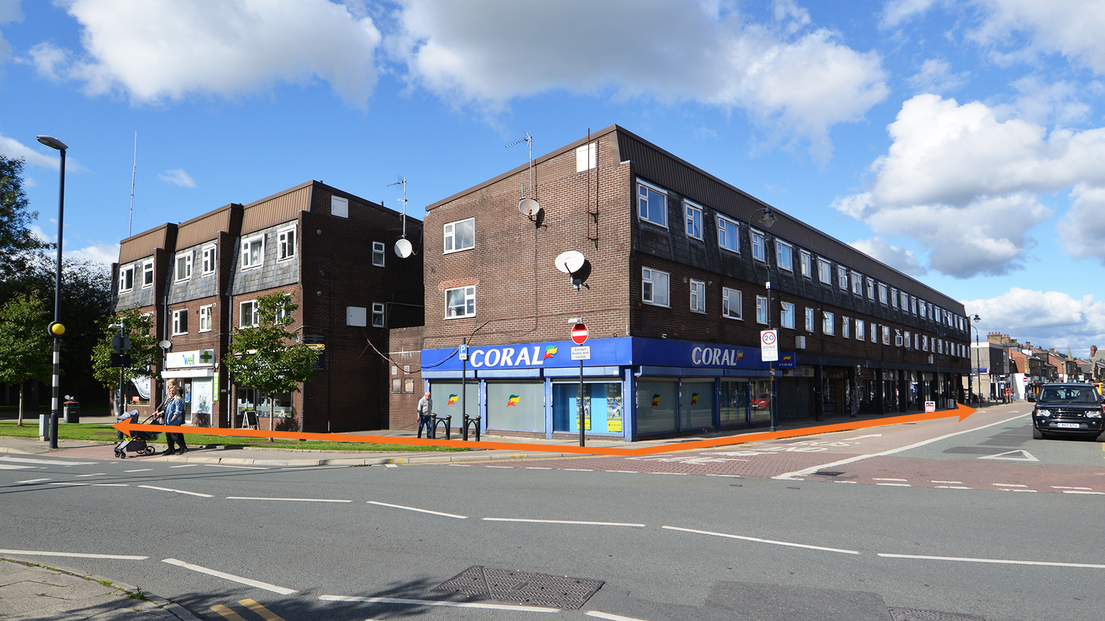 68-88 Market Street and 2-6 High Street<br>Shaw, Oldham<br>Greater Manchester<br>OL2 8NP