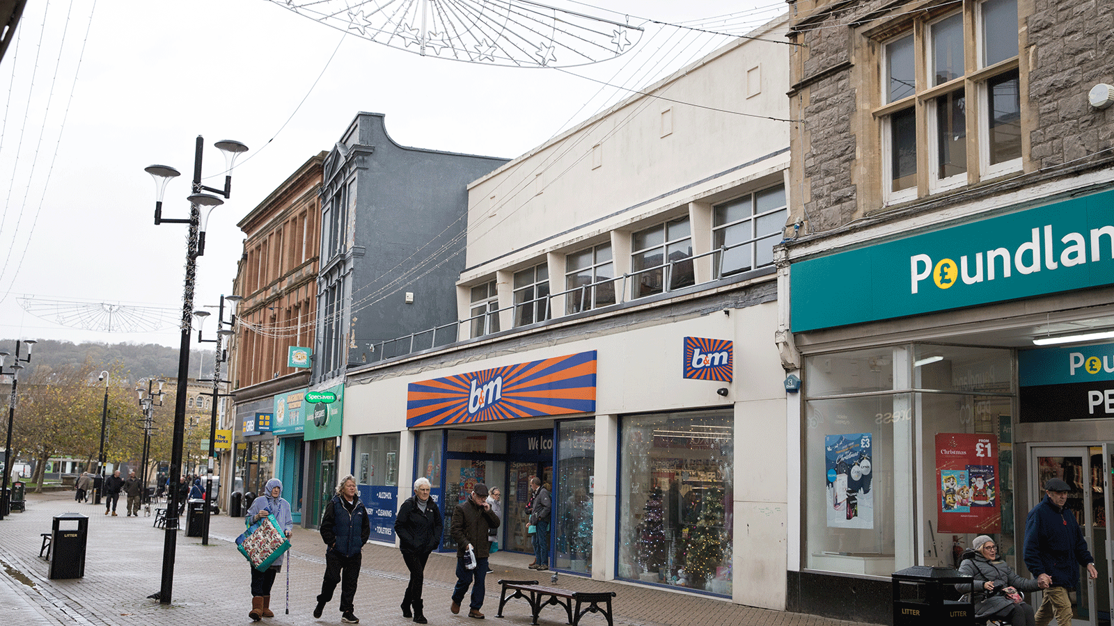 B&M<br>66-68 High Street<br>Weston-Super-Mare<br>Somerset<br>BS23 1HS