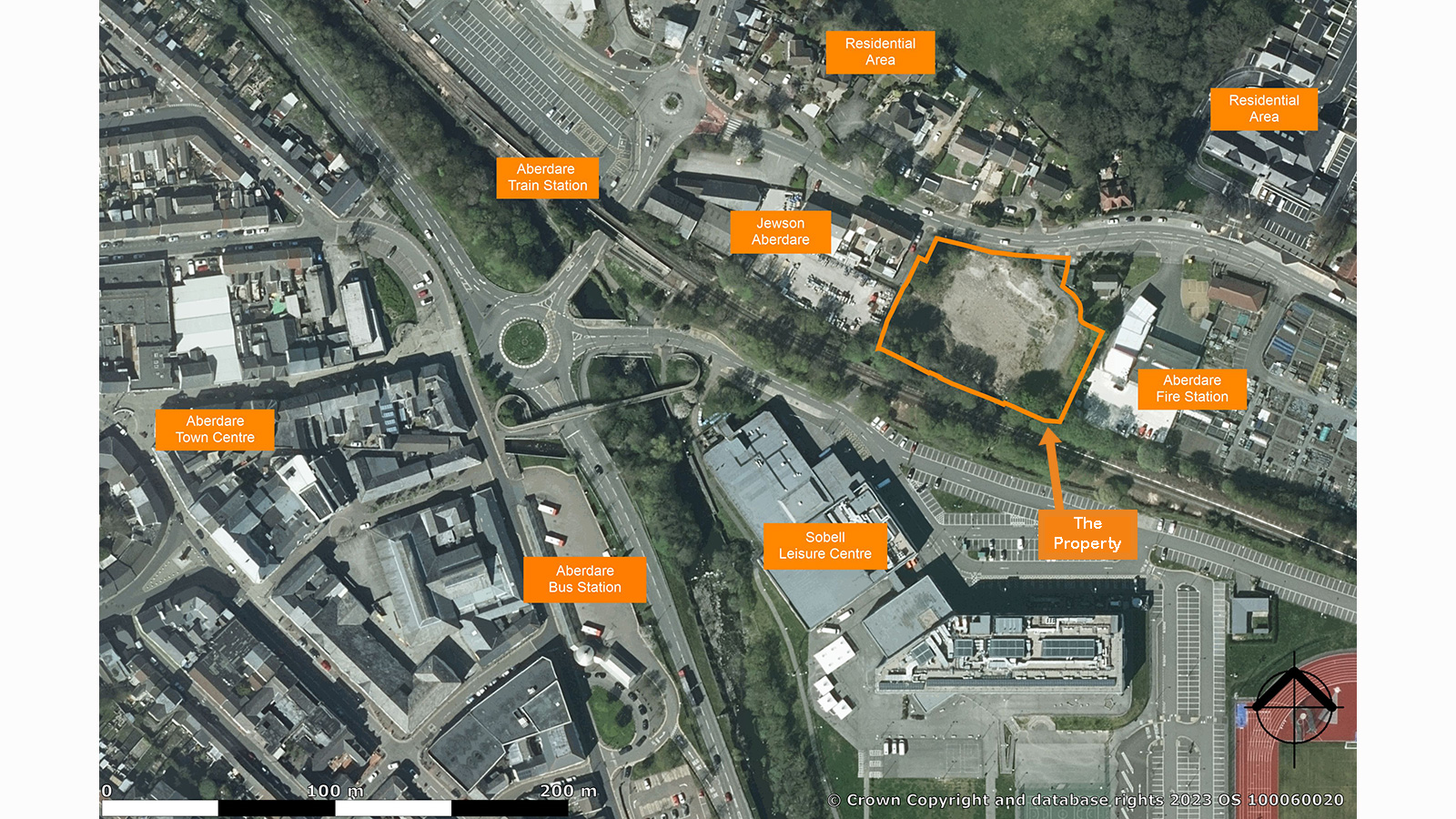 Amey Storage Site, Former Magistrates Court<br>Cwmbach Rd<br>Aberdare<br>CF44 0NE