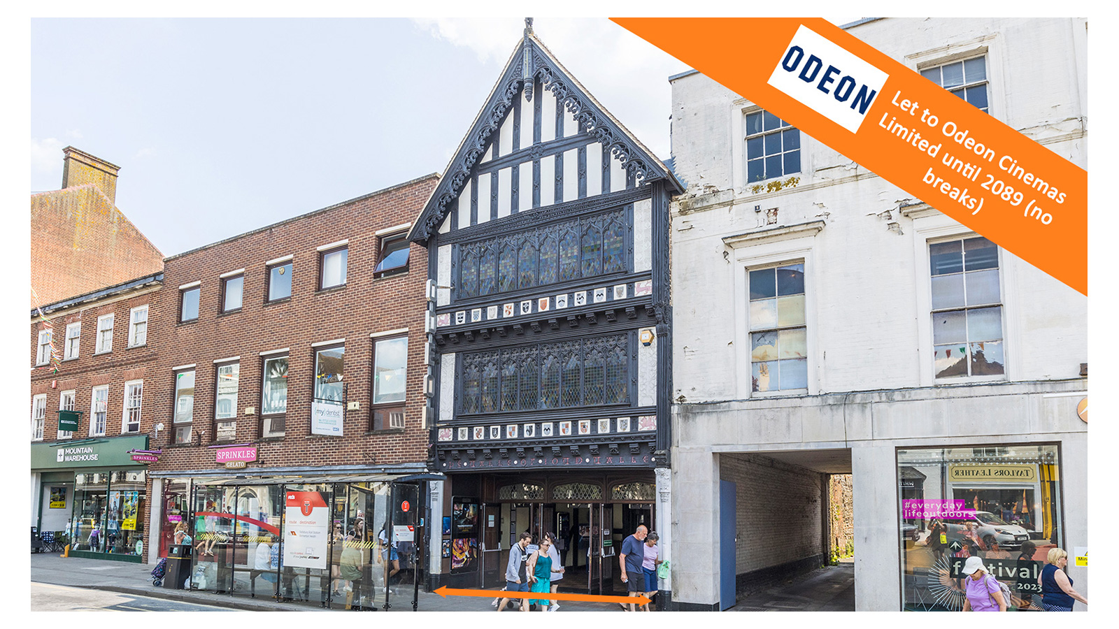 Odeon Cinema<br>15 New Canal & 26 Catherine Street<br>Salisbury<br>Wiltshire<br>SP1 2AA