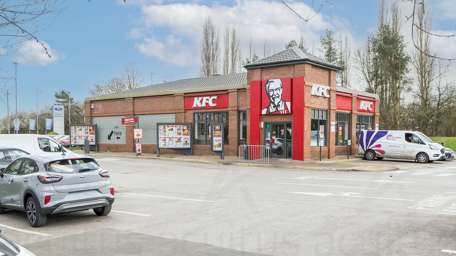 KFC Drive Thru<br>Chester Way<br>Northwich<br>Cheshire<br>CW9 5GF