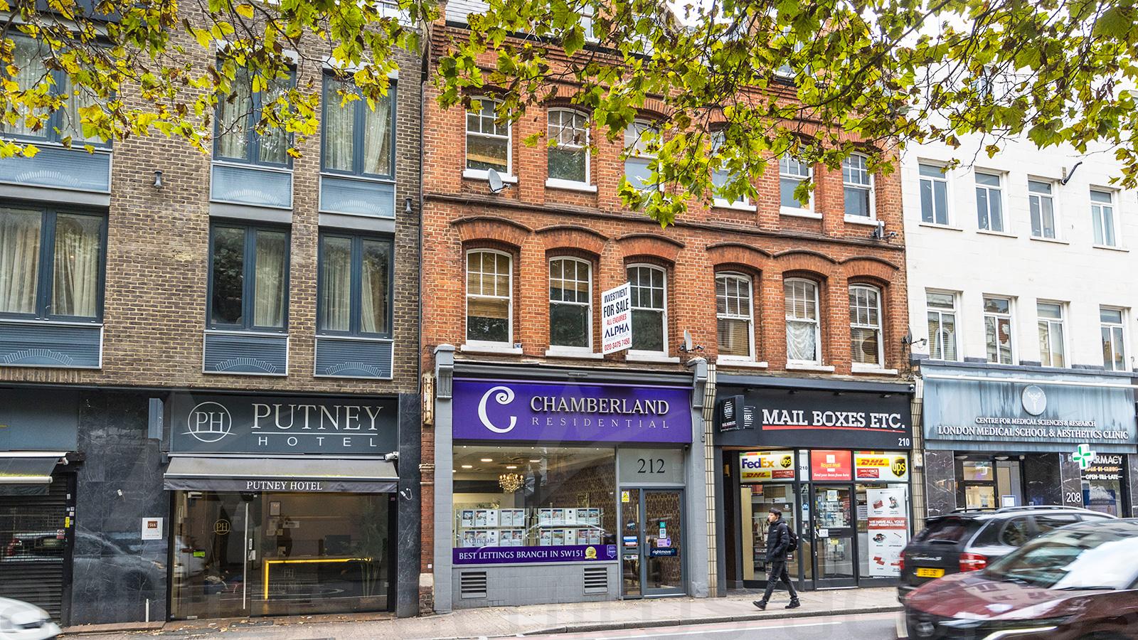 212 Upper Richmond Road<br>Putney<br>London<br>SW15 6TD