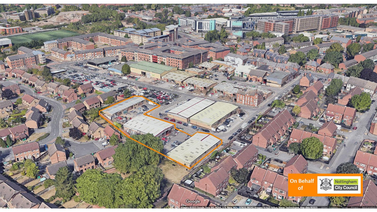 Units 4 to 16 Salisbury Square Industrial Estate<br>Salisbury Square<br>Nottingham<br>Nottinghamshire<br>NG7 2AB