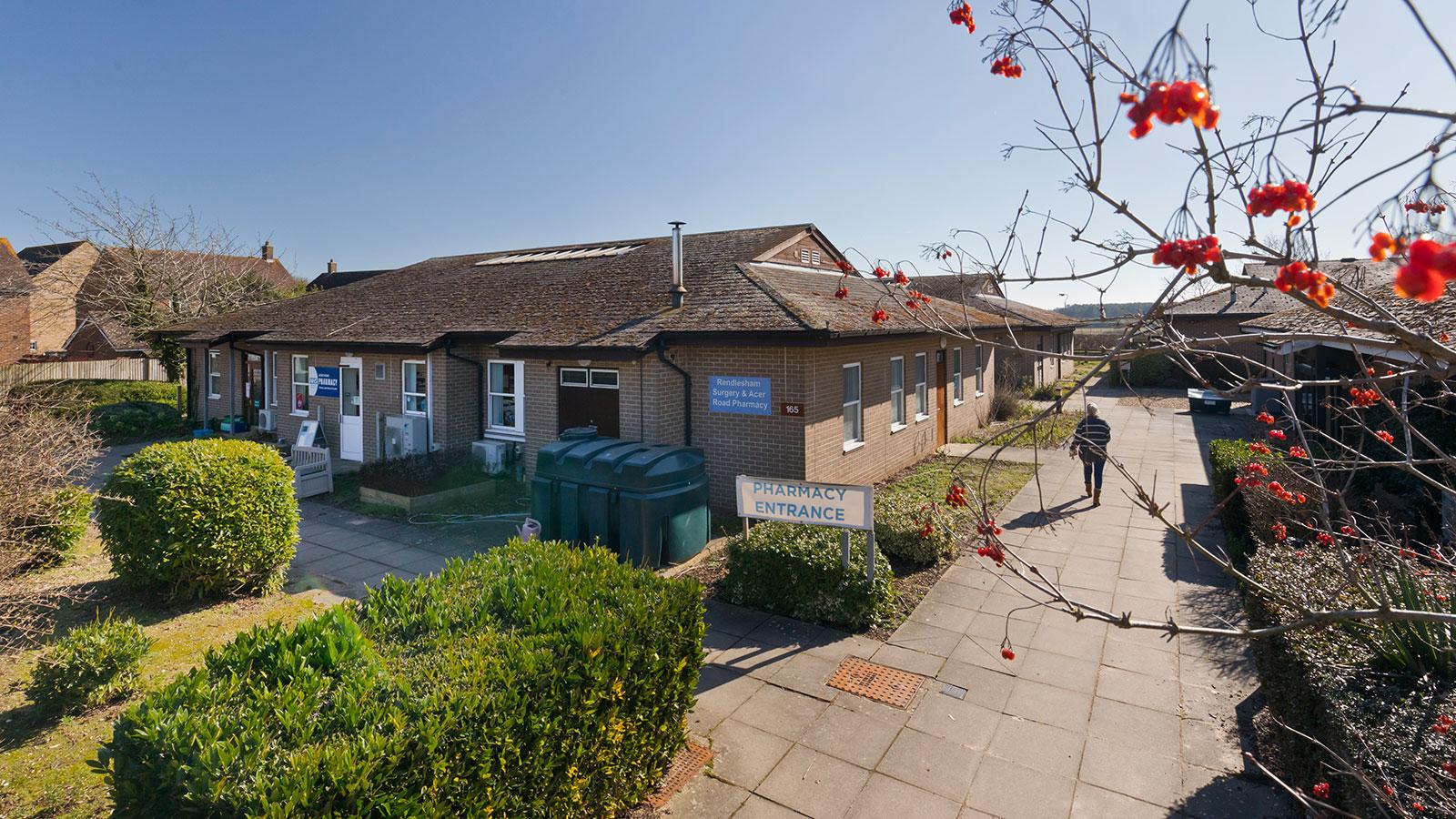 Rendlesham Surgery<br>6 Acer Road<br>Rendlesham, Near Woodbridge<br>Suffolk<br>IP12 2GA